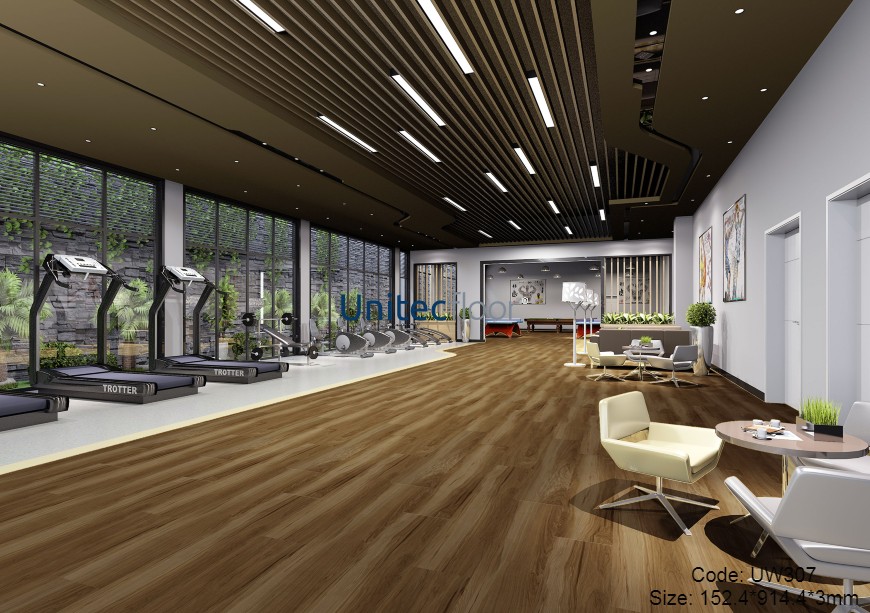 sàn nhựa giả gỗ unitec floor 307